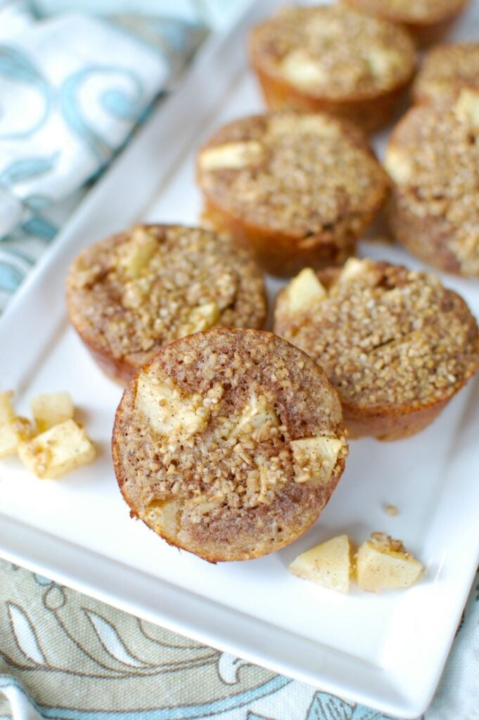Baked Apple Cinnamon Steel Cut Oat Cups