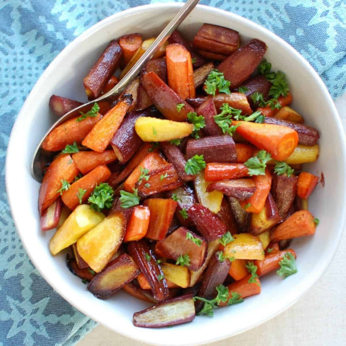 Balsamic Roasted Carrots
