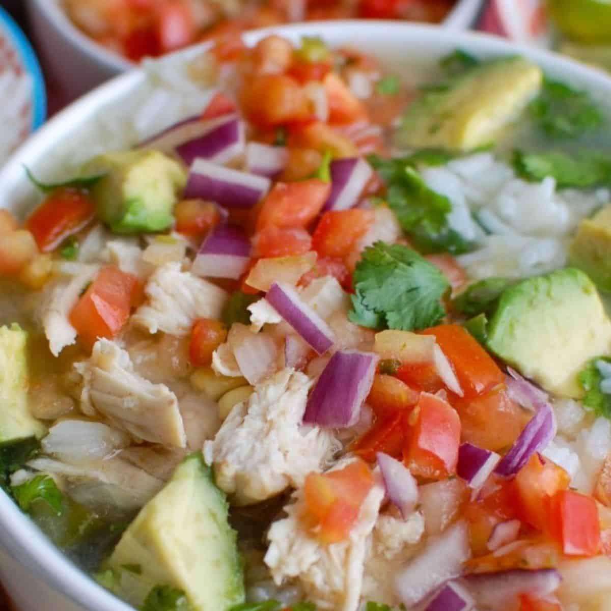 Slow Cooker Mexican Chicken Lime Soup