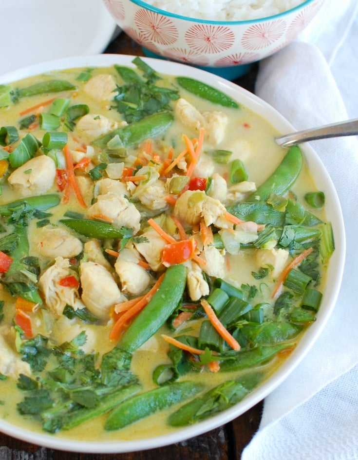 Easy Green Curry Chicken