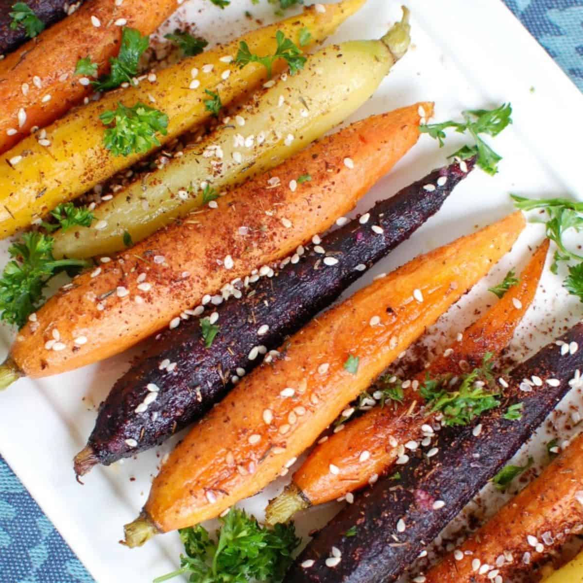 Za’atar Roasted Carrots