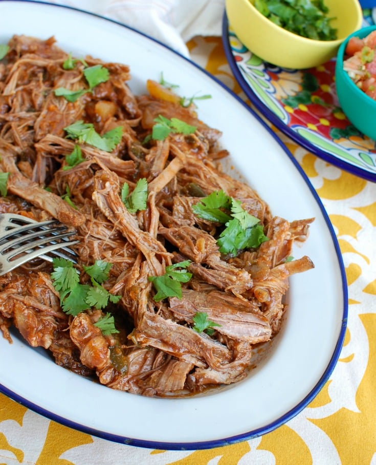 Slow Cooker Mexican Beef Brisket (Tender + Flavorful)