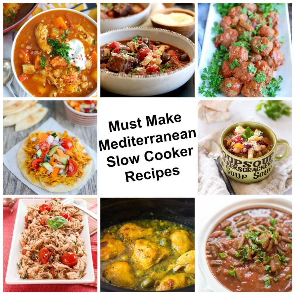 9 Must Make Slow Cooker Mediterranean Recipes