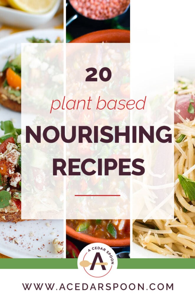 20 Plant Based Recipes to Fuel Your Body