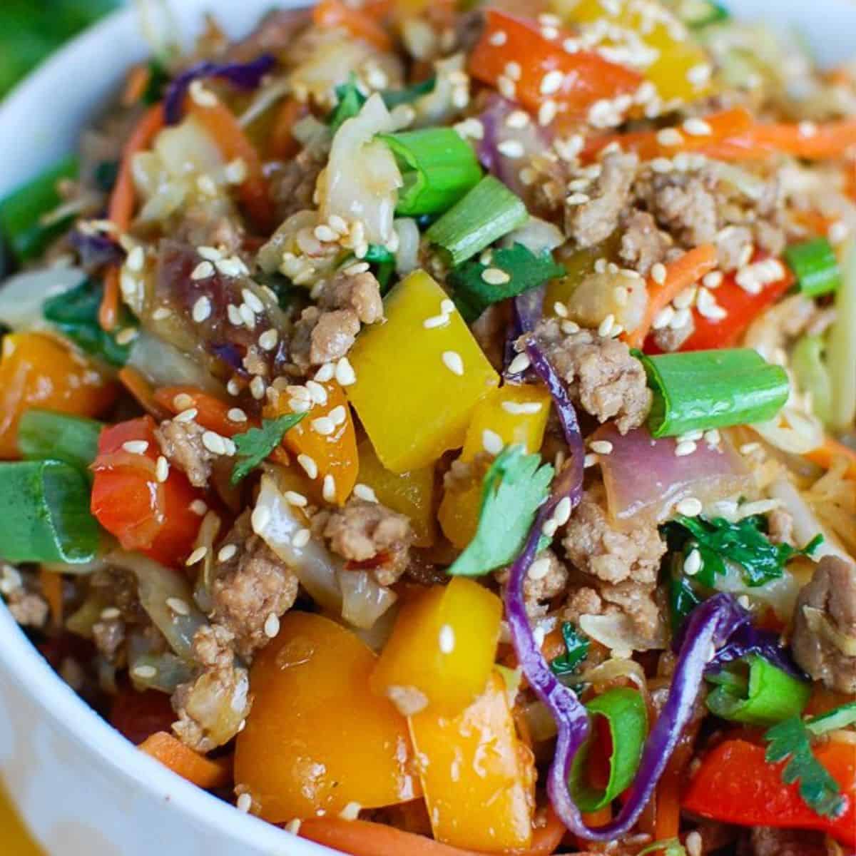 Egg Roll in a Bowl
