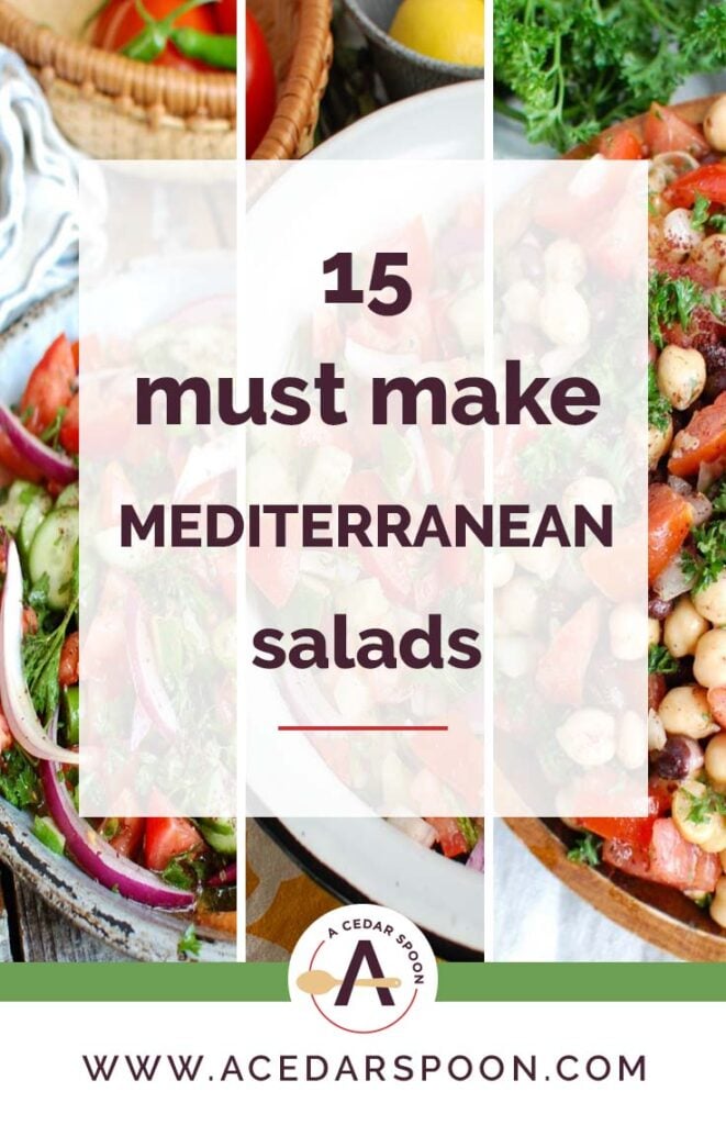 15 Must Make Mediterranean Salads