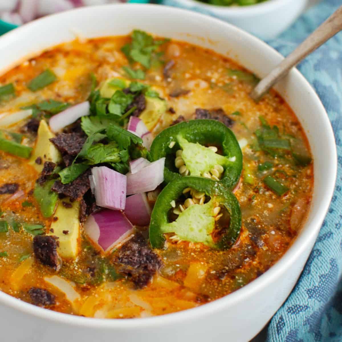 Instant Pot White Chicken Chili