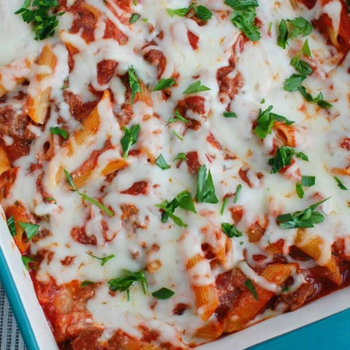 Baked Ziti with Ricotta (Creamy & Classic)