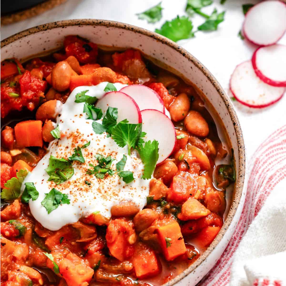 Homemade Vegetarian Chili Recipe