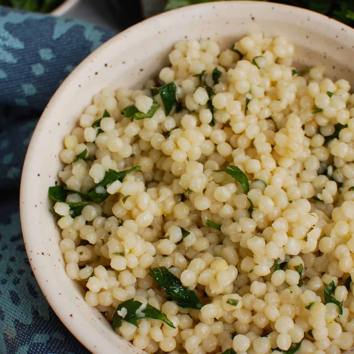 Lemon Pearl Couscous Recipes