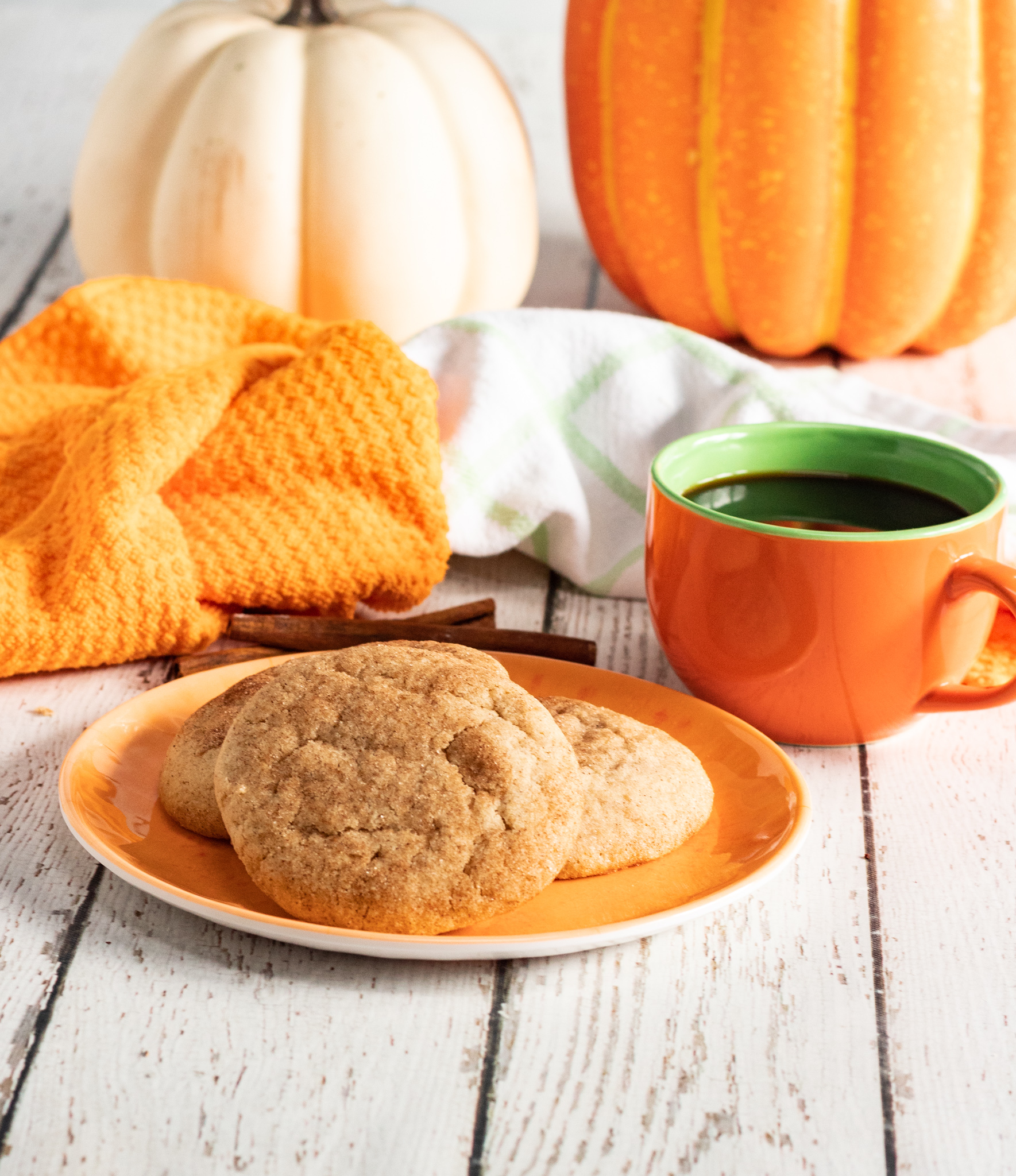Pumpkin Snickerdoodles