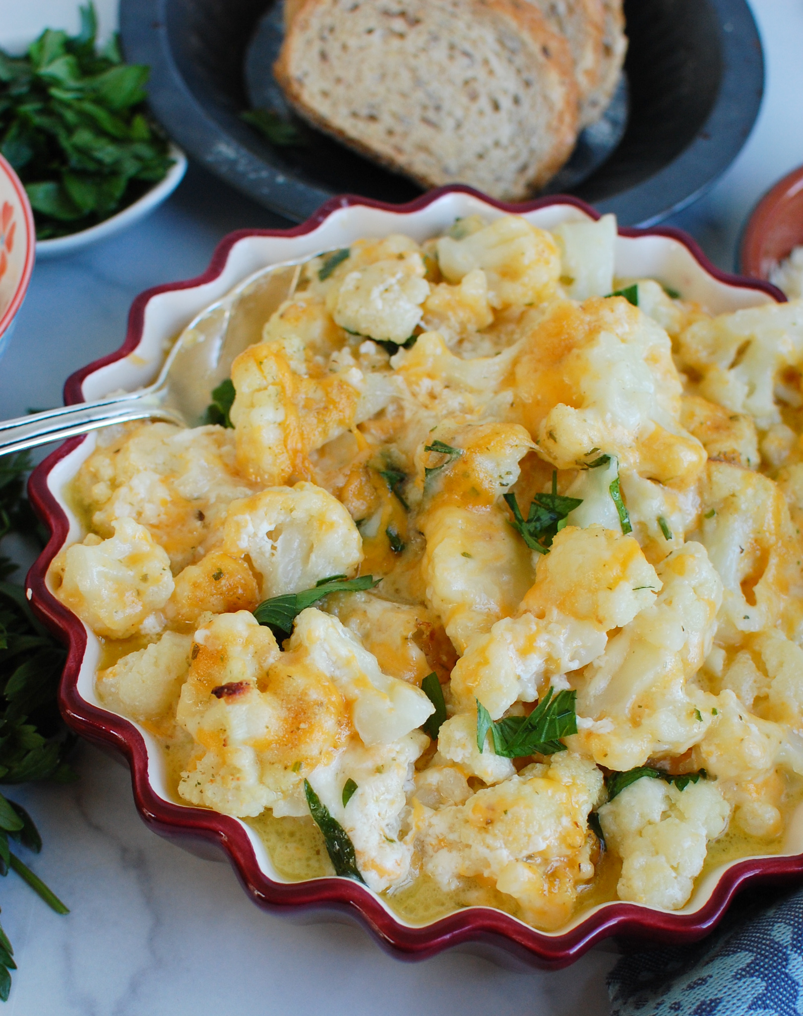 Cheesy Cauliflower