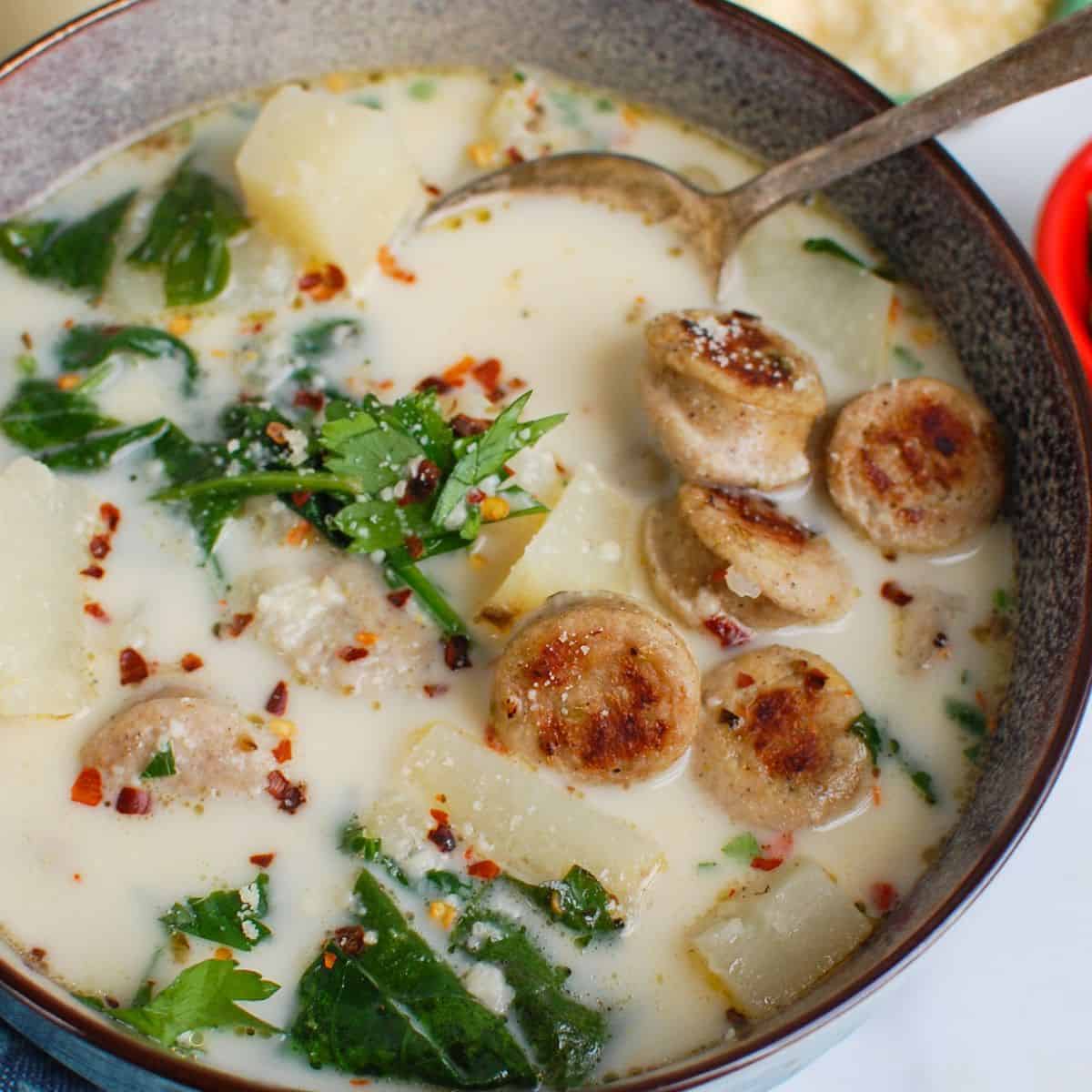 Slow Cooker Zuppa Toscana