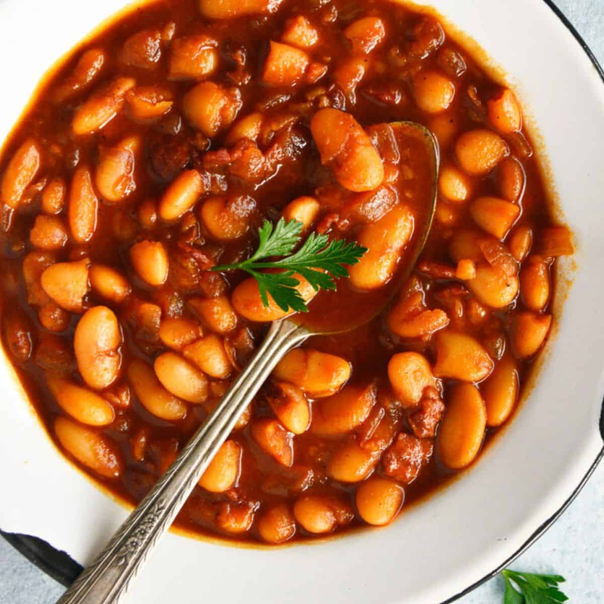 Easy Bacon Baked Beans