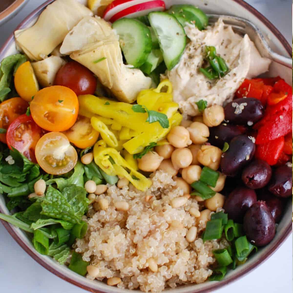 Greek Quinoa Bowl Recipe