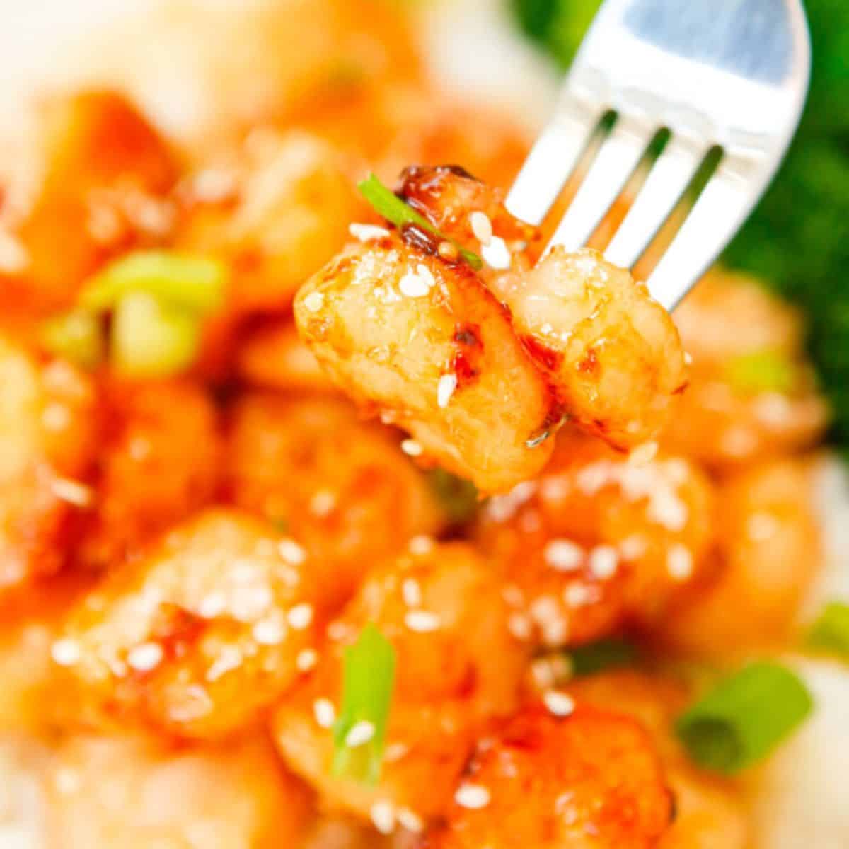 Honey Garlic Sriracha Shrimp