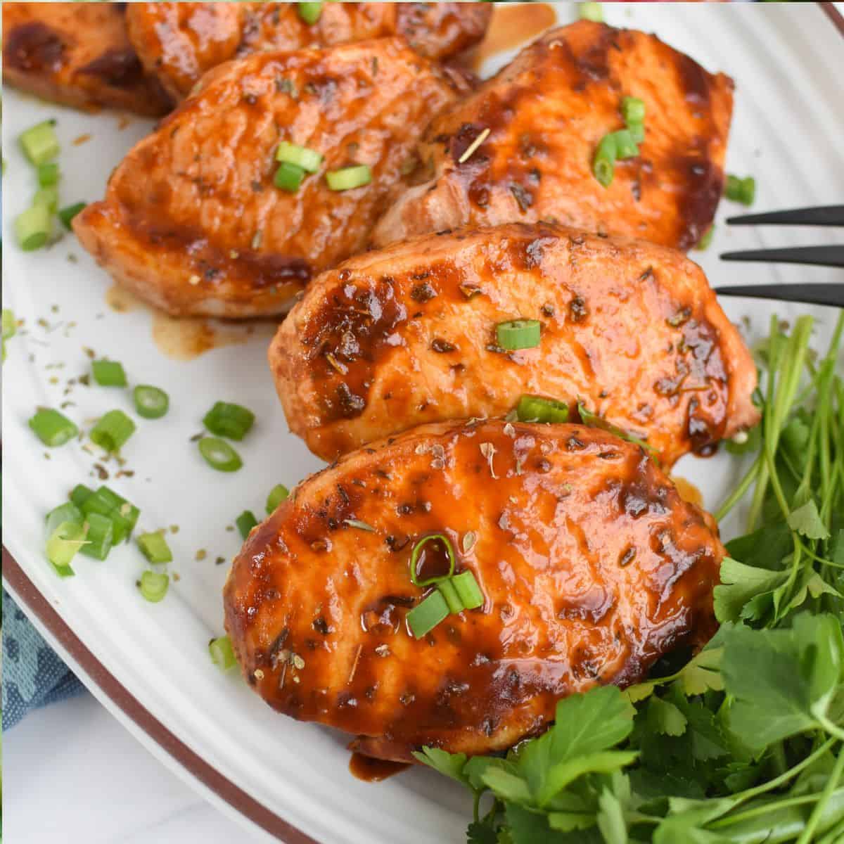 Oven Baked BBQ Pork Chops