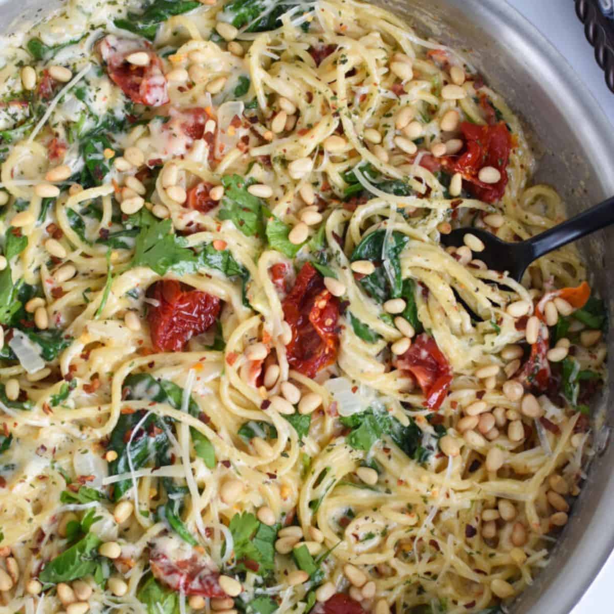 Creamy Sun Dried Tomato Pasta Recipe