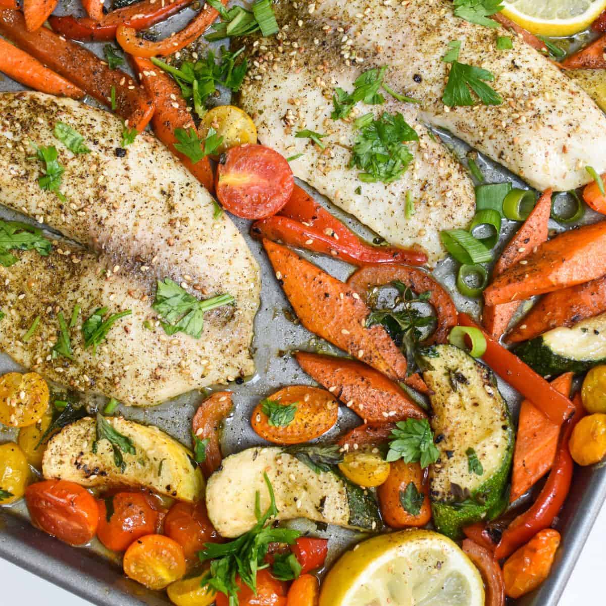 Easy Oven-Baked Mediterranean Tilapia