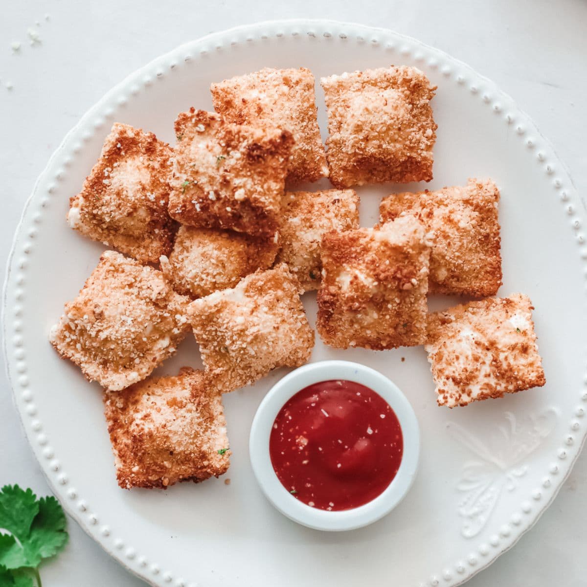 Air Fried Ravioli