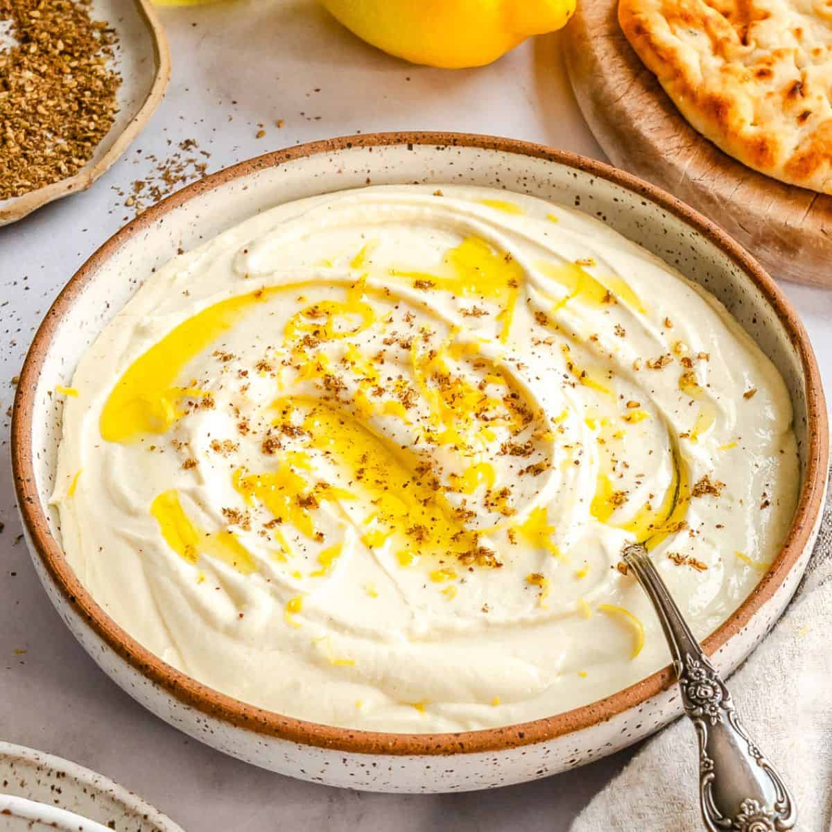 Lemon Whipped Feta Dip