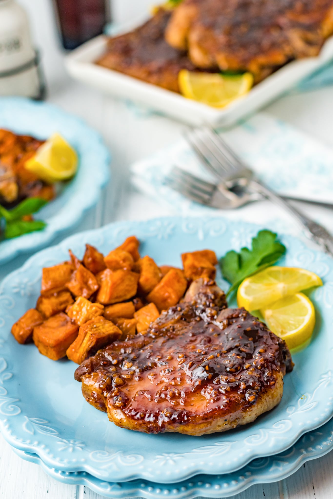 Maple Bourbon Pork Chops Recipe
