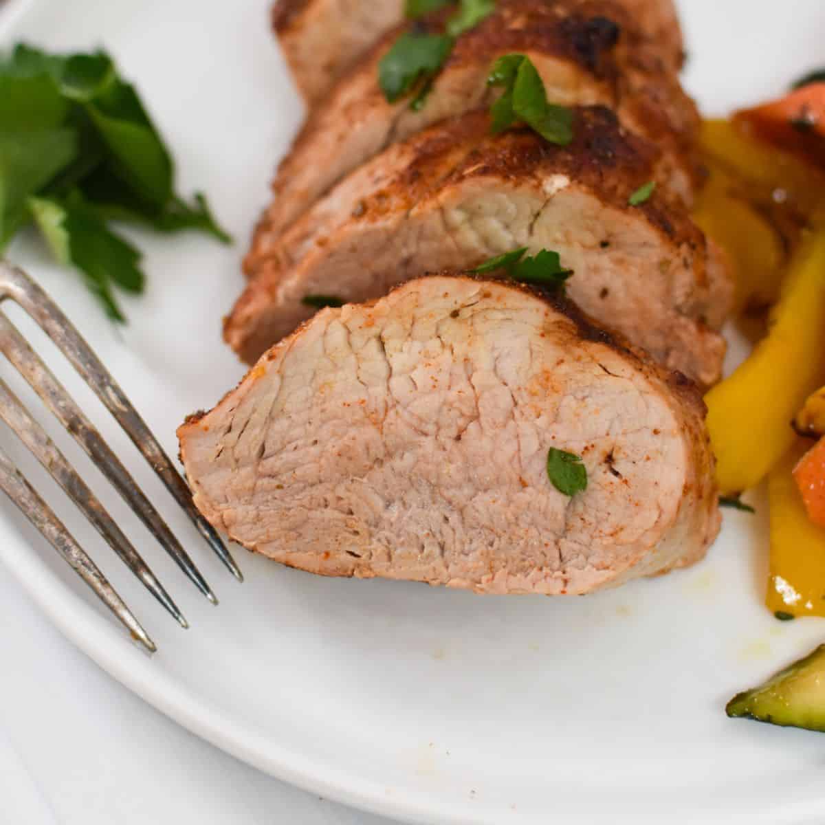Air Fryer Pork Tenderloin