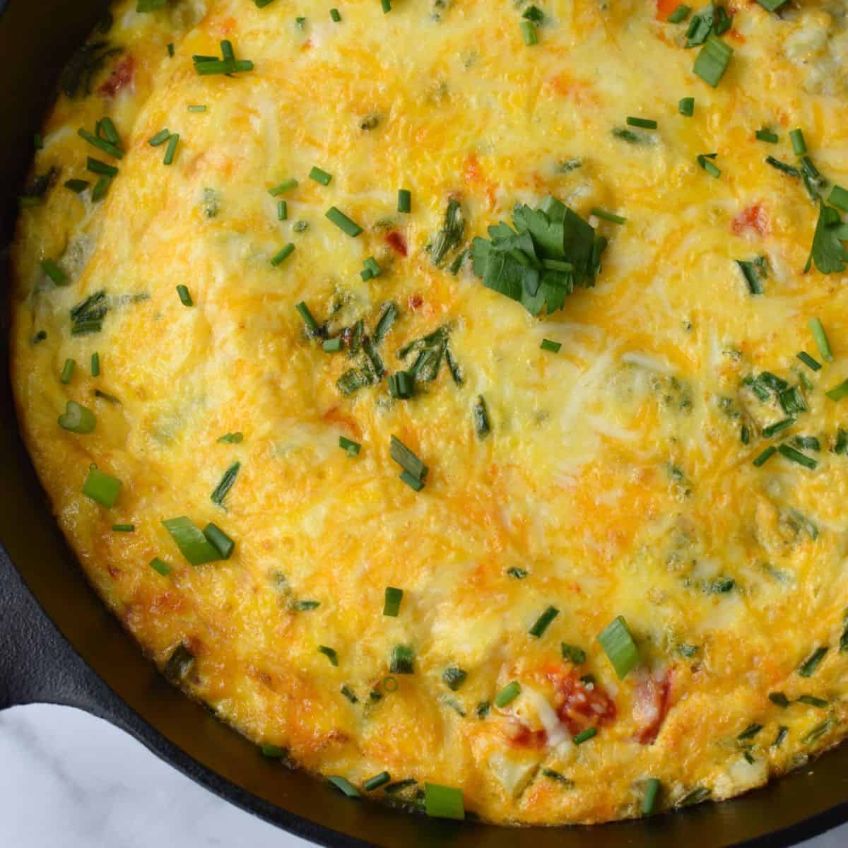 Mediterranean Vegetable Frittata Recipe