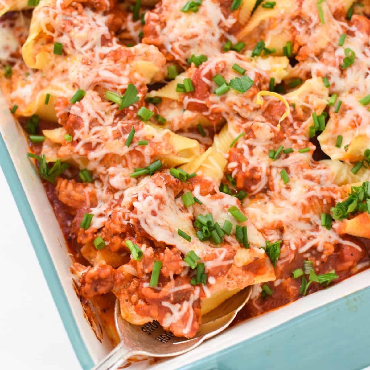 Veal Stuffed Shells