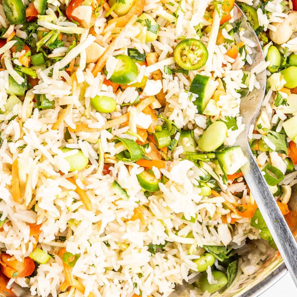 Coconut Rice Salad
