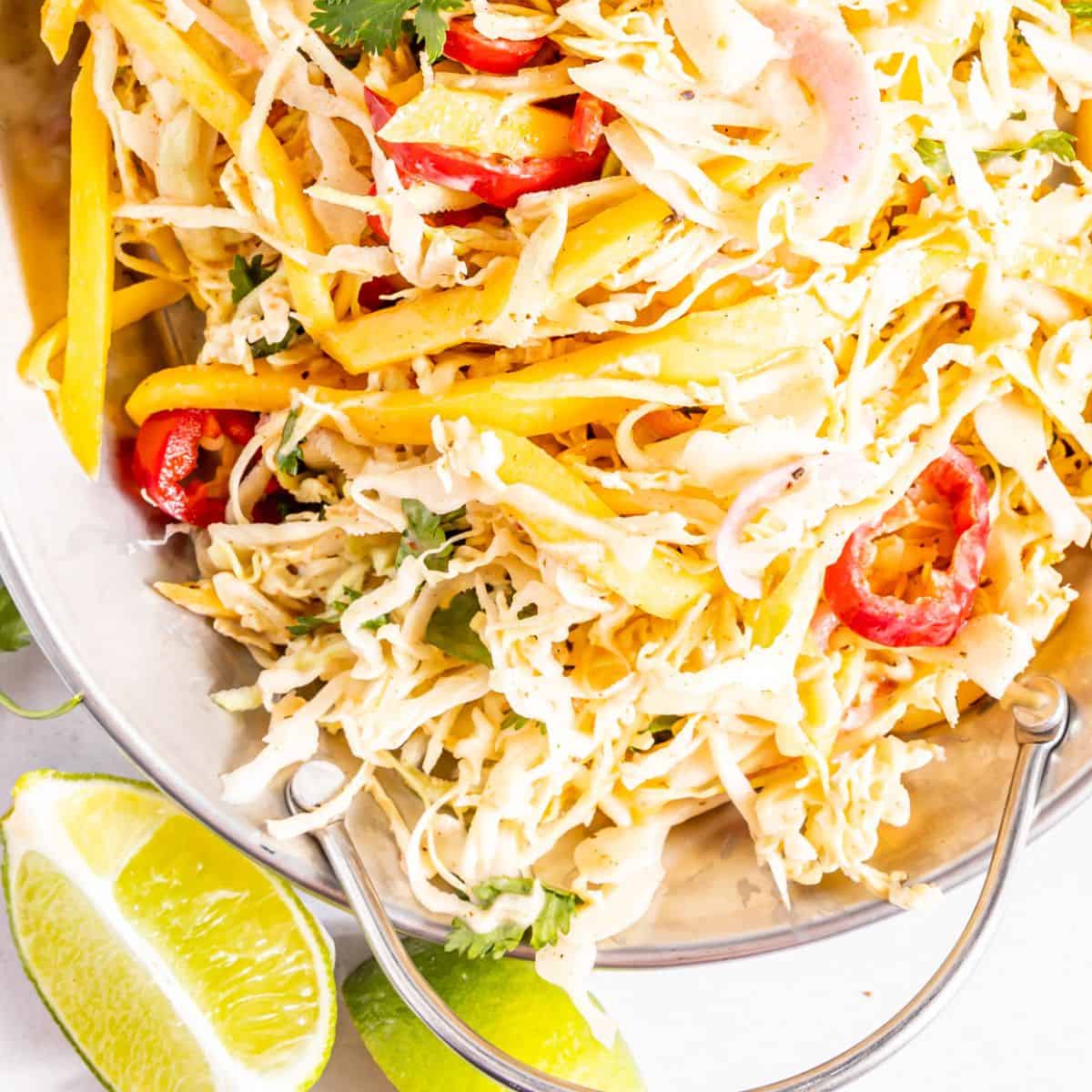 Easy Caribbean Coleslaw Recipe