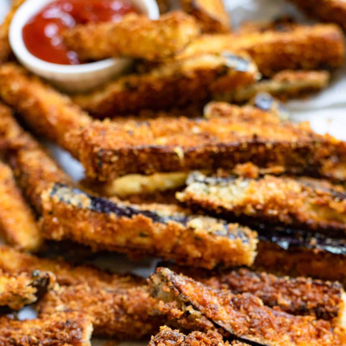 Air Fryer Eggplant Fries Recipe
