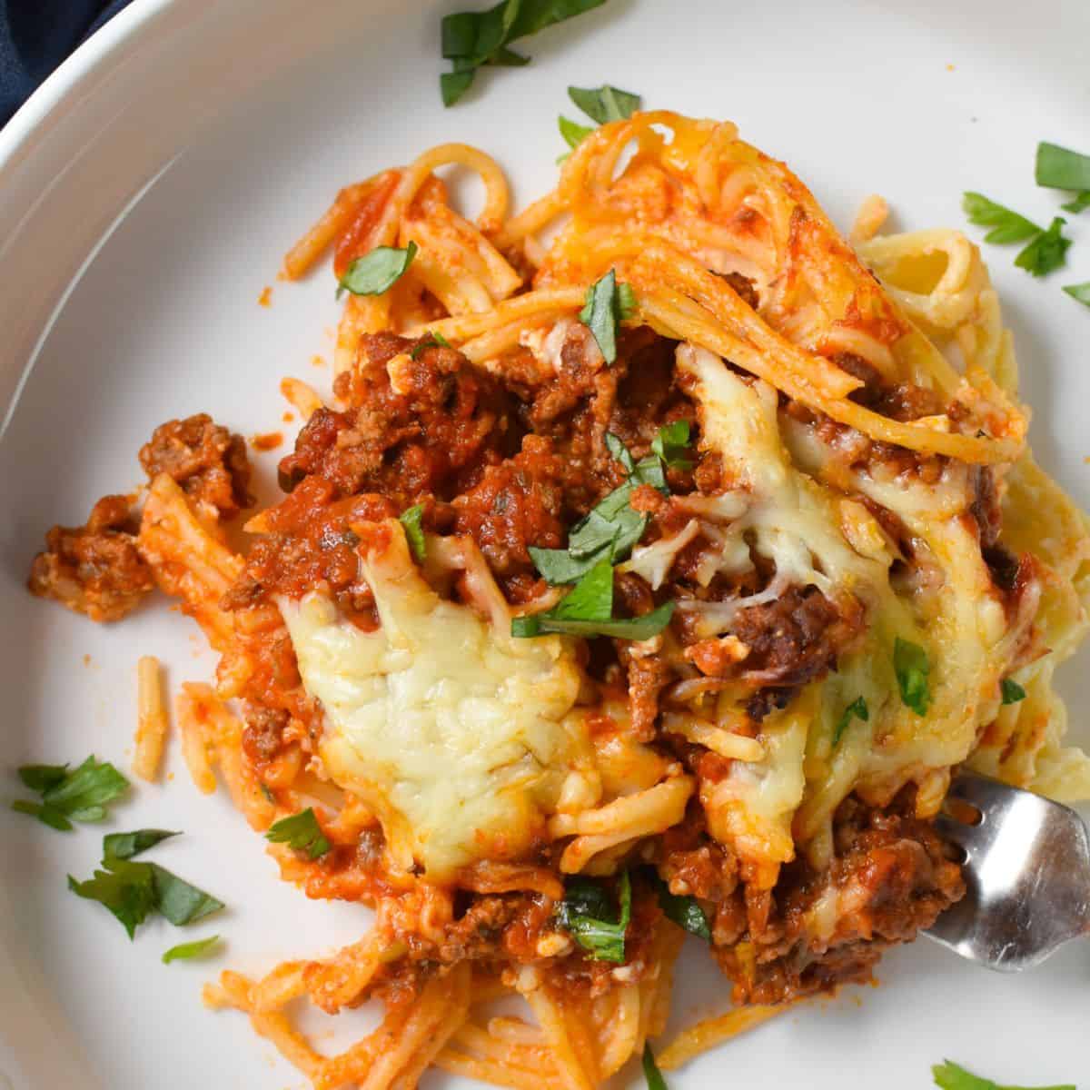 Spaghetti Pie Recipe