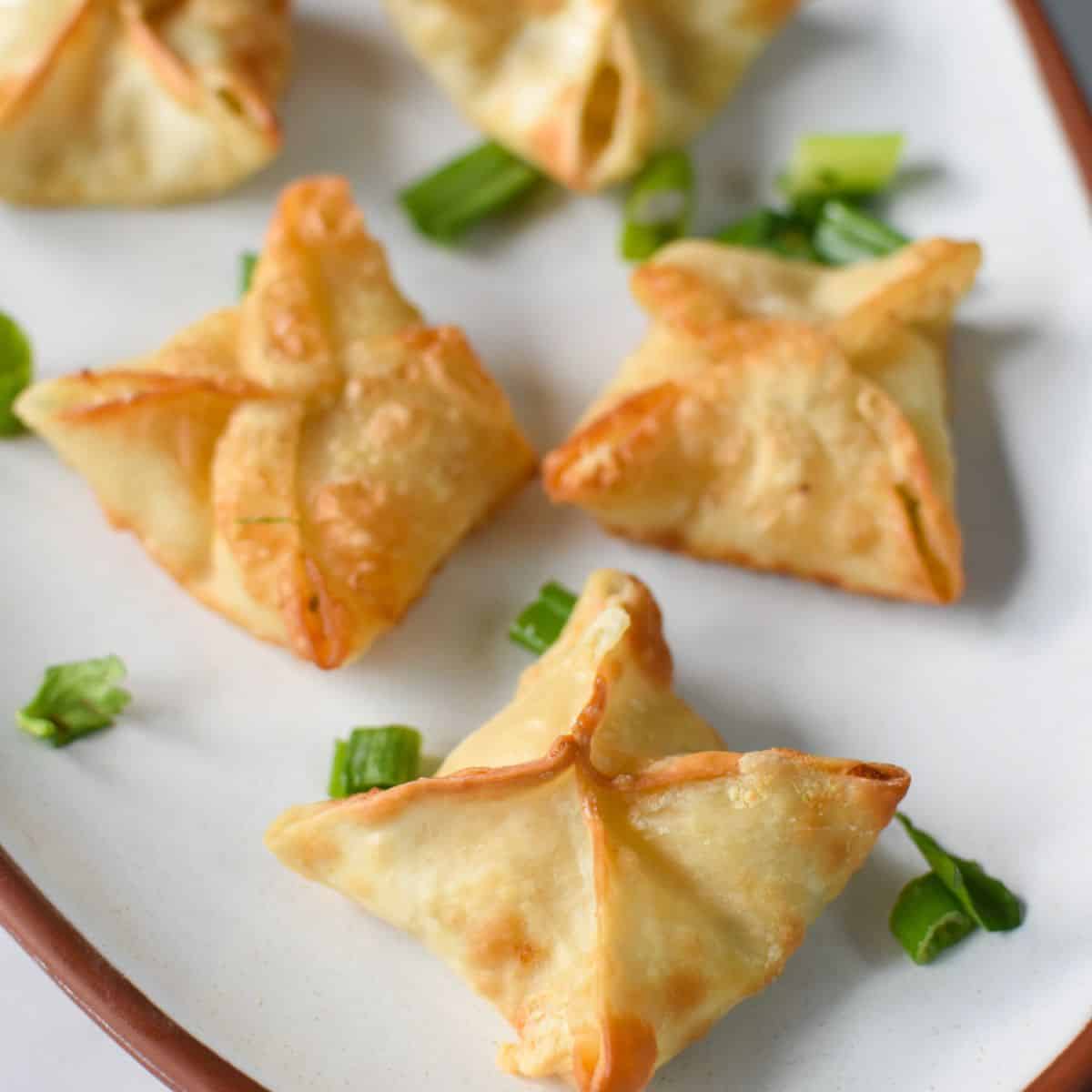 Air Fryer Crab Rangoon