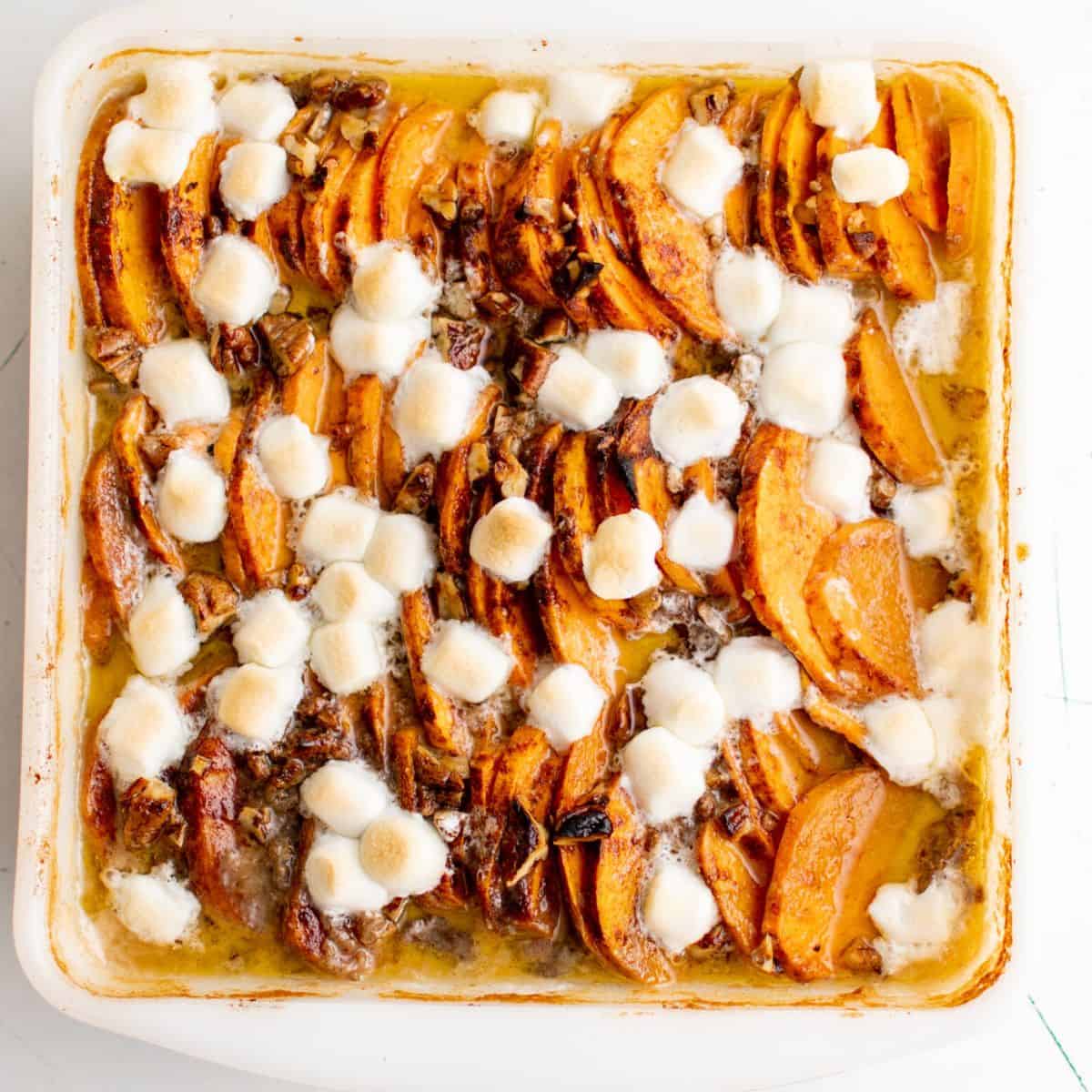 Easy Scalloped Sweet Potatoes