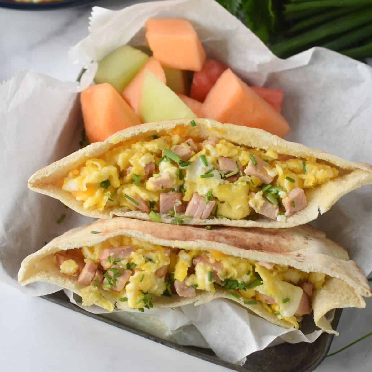 Breakfast Pita Recipe