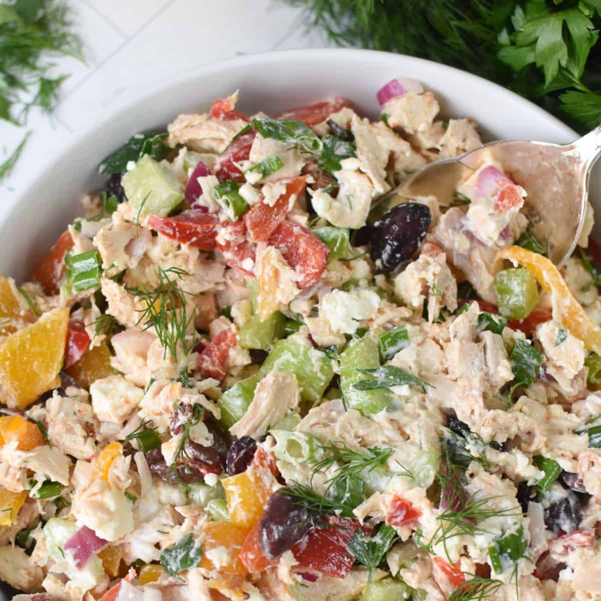 Mediterranean Chicken Salad