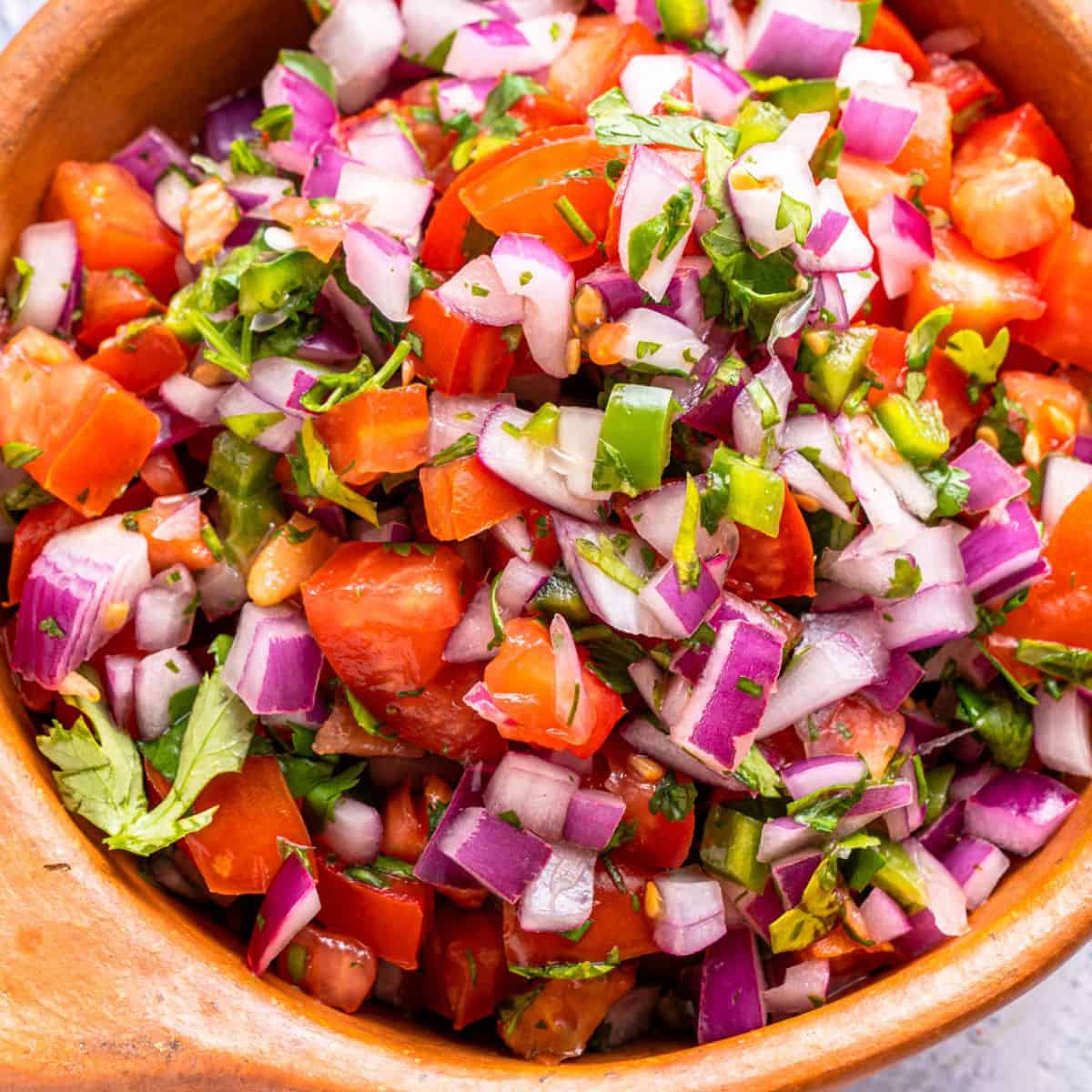 Homemade Pico de Gallo