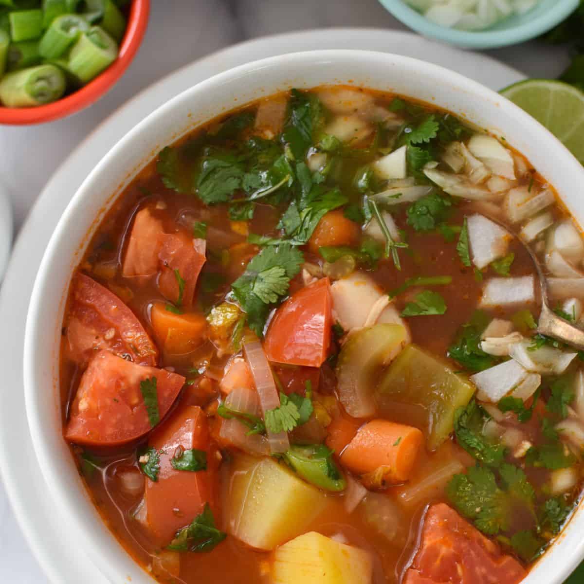 Mexican Chicken Potato Soup Recipe