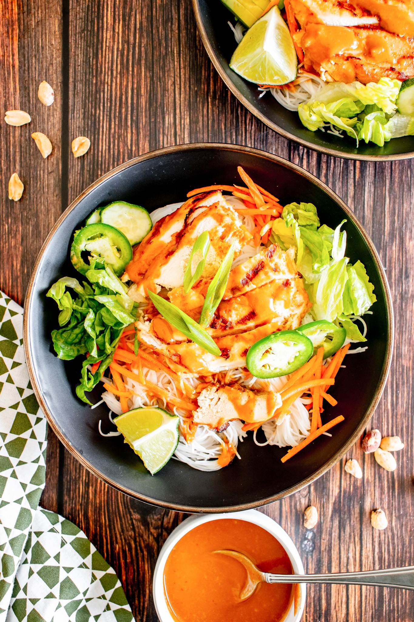 Thai Chicken Noodle Salad