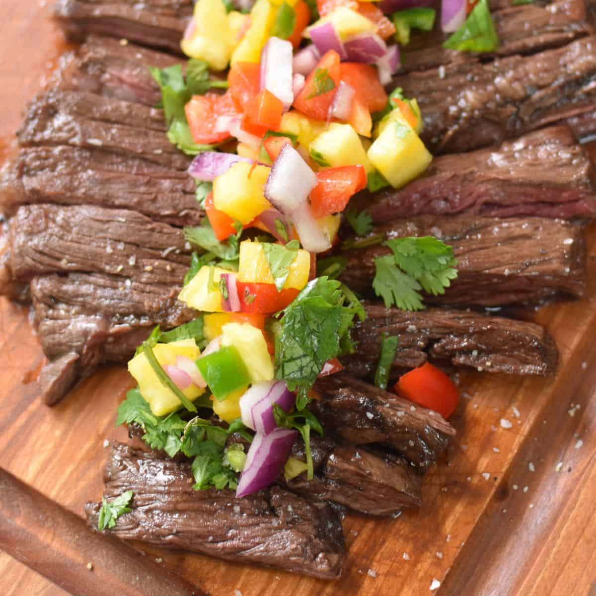 Balsamic Marinated Skirt Steak