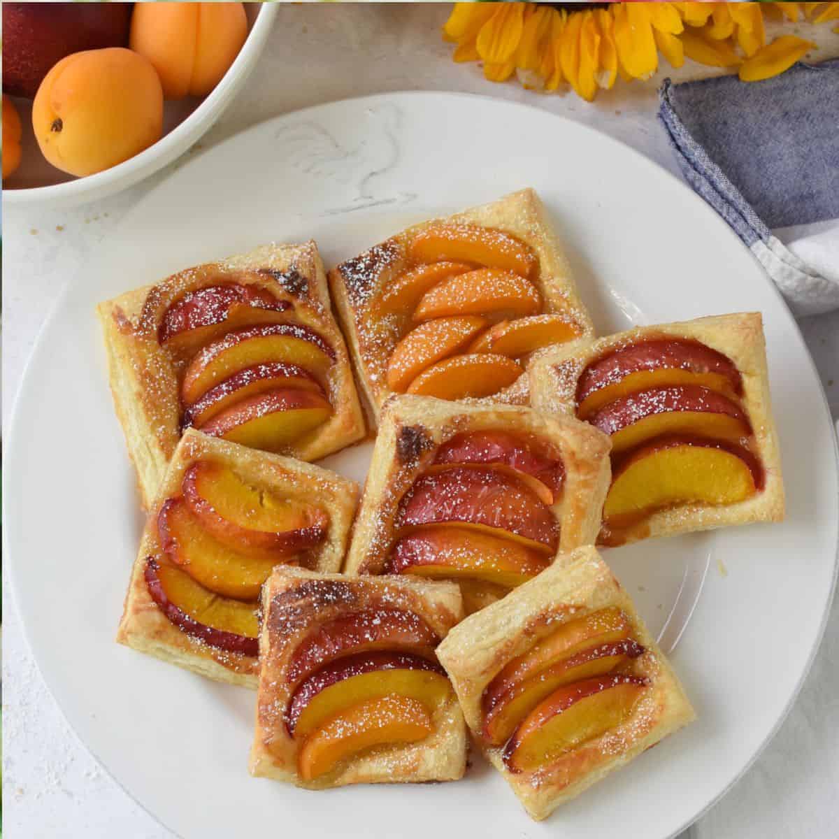 Easy Peach Tart