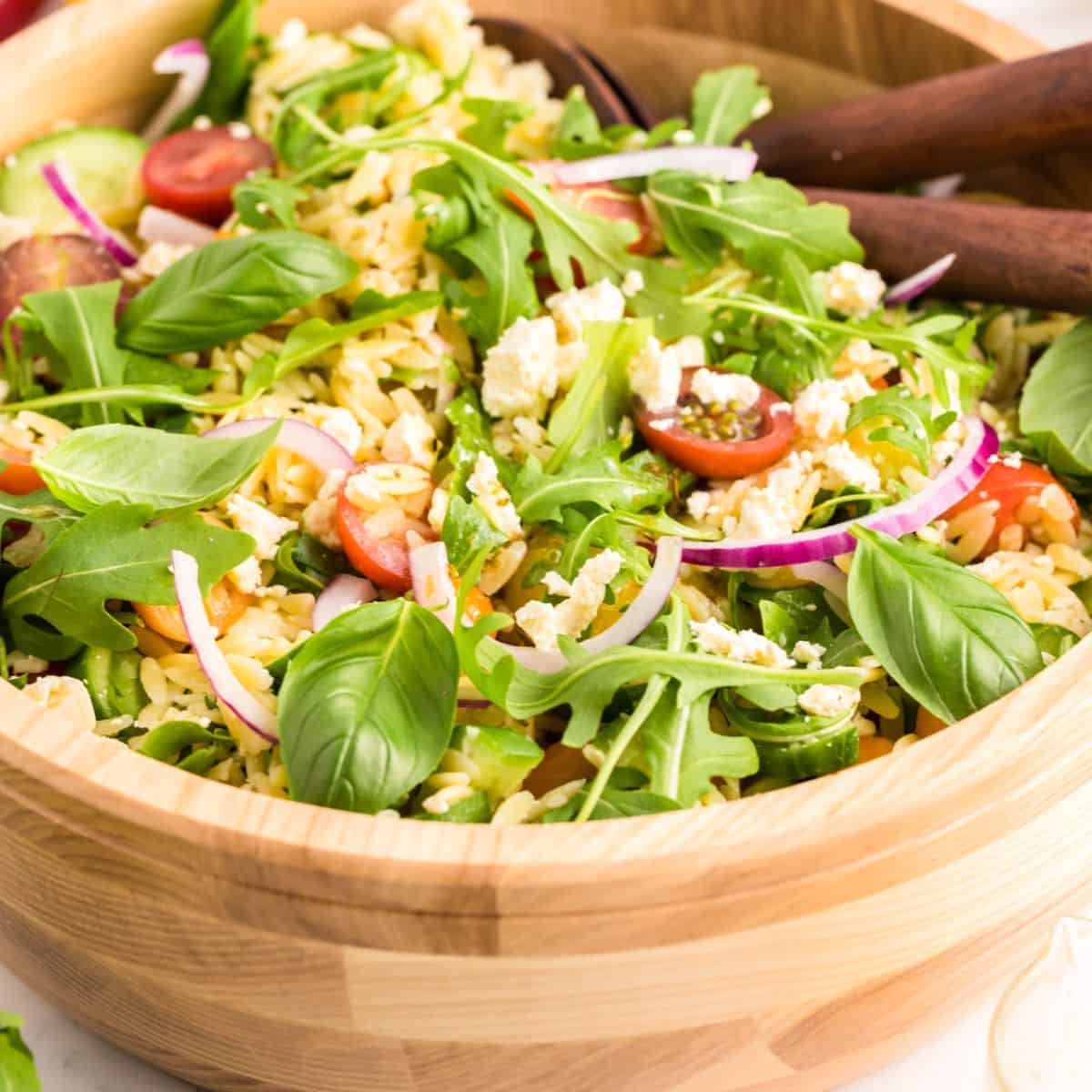 Arugula Orzo Salad