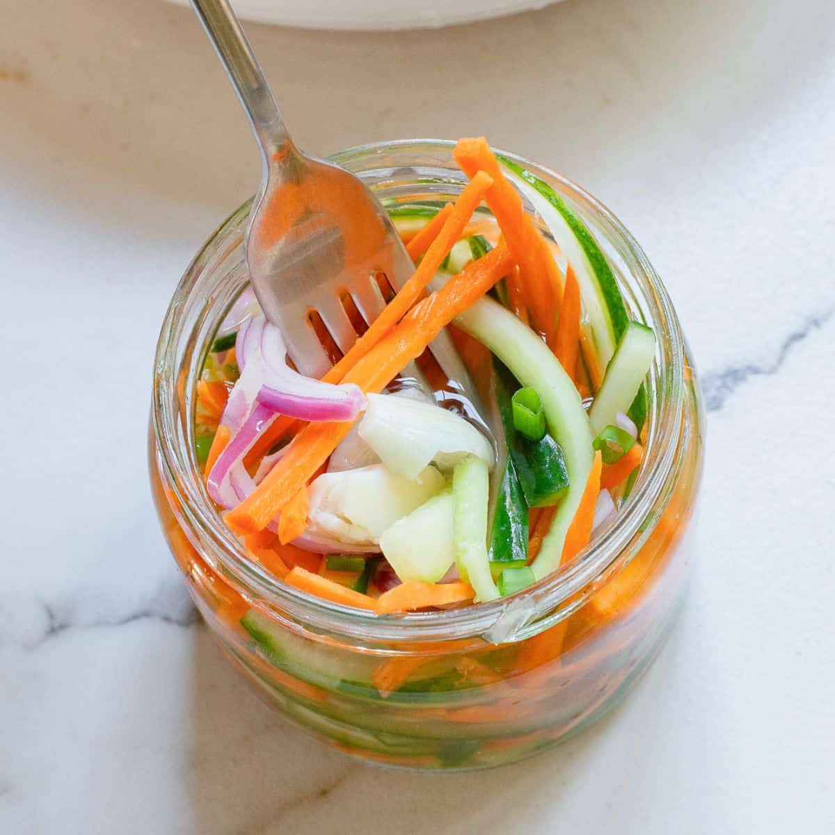 Quick Pickled Vegetables
