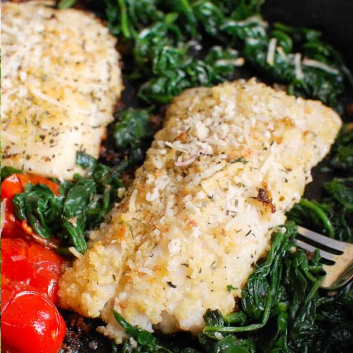 Crispy Parmesan Black Sea Bass Recipe (Ready in 20 Minutes)