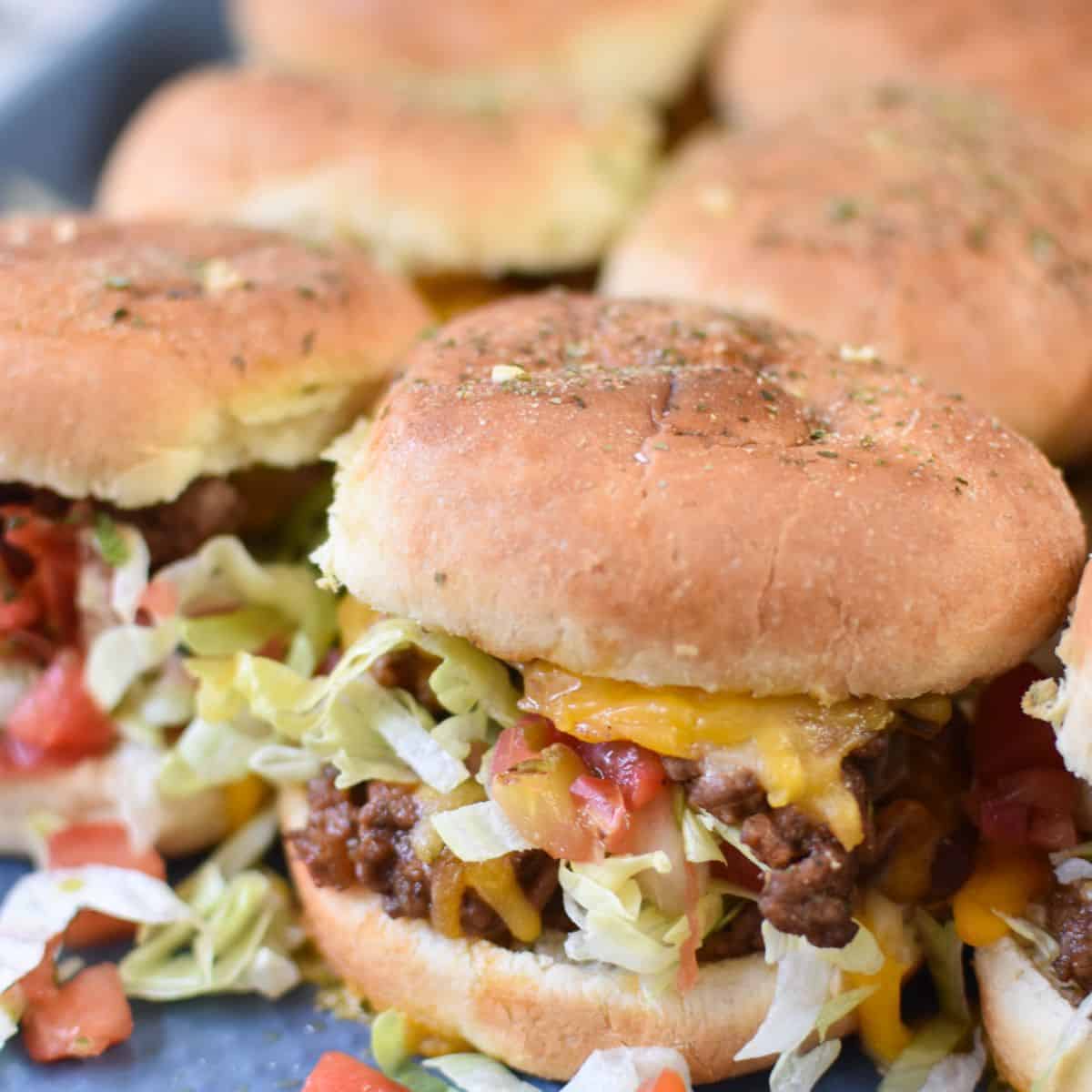 Taco Beef Sliders