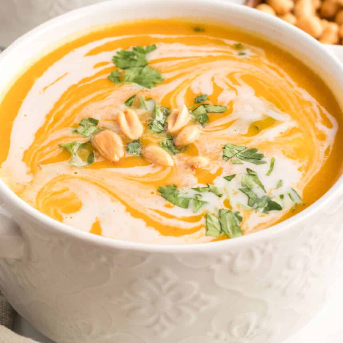 Curried Butternut Squash Soup
