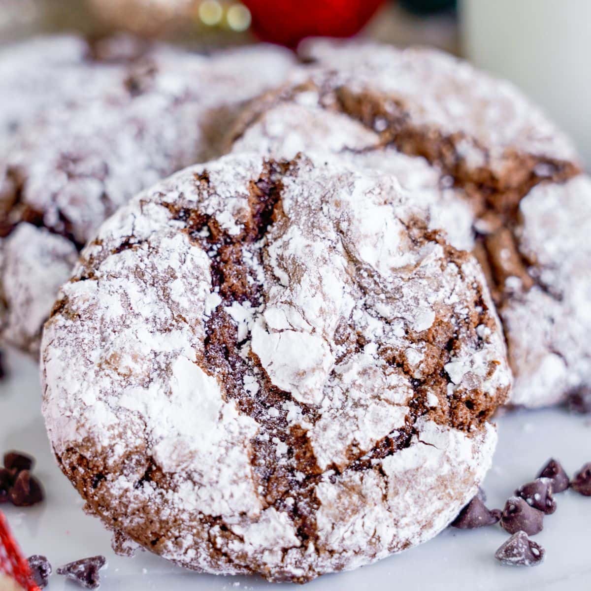 Chocolate Crinkle Cookie Recipe