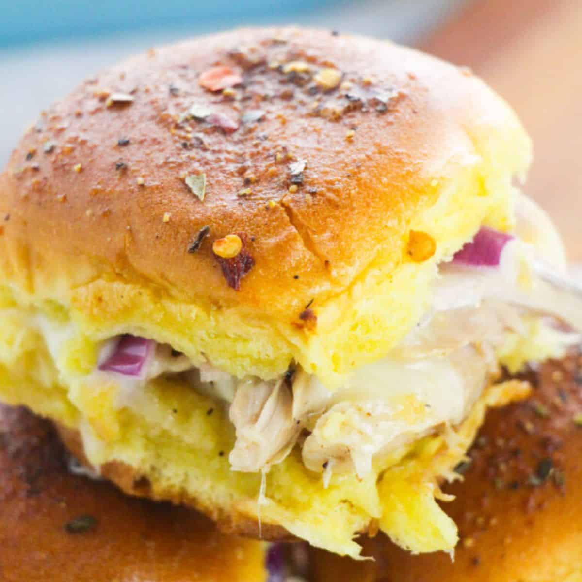 Easy Chicken Sliders