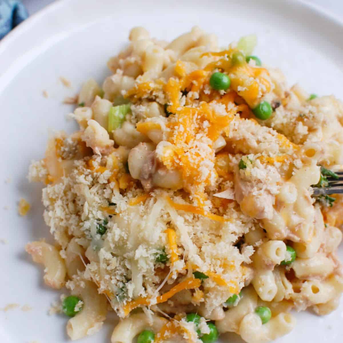 Easy Tuna Noodle Casserole